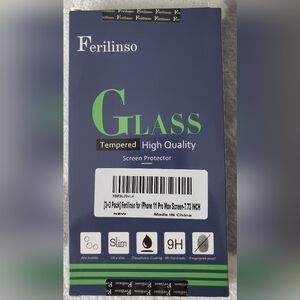 NEW Ferilinso Tempered Glass Screen Protector IPhone 11 Pro Max Screen 7.73 INCH
